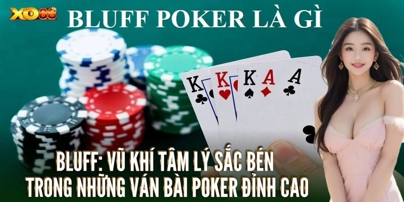 Bluff Poker – Kỹ Thuật Bluff Hiệu Quả Trong Poker Từ Xo88